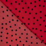 Koshibo Polka Dots 7mm Rot-Schwarz - Ribes y Casals