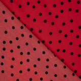 Koshibo Polka Dots 7mm Rot-Schwarz - Ribes y Casals