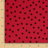 Koshibo Polka Dots 7mm Rot-Schwarz - Ribes y Casals