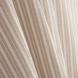 Leinen Baumwolle Beige gestreift - Ribes y Casals