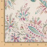 Bedrucktes Segeltuch Kaschmir Multicolour - Ribes y Casals