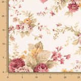 Klassische Blumen bedrucktes Segeltuch - Ribes y Casals