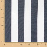 Teflon-Außenplane mit maritimen Streifen, 320 cm - Ribes y Casals