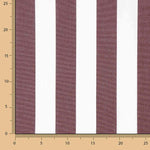 Teflon-Außenplane mit burgunderroten Streifen, 320 cm - Ribes y Casals