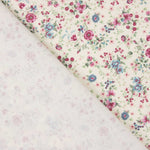 Vintage Micro Blumen bedruckte Leinwand - Ribes y Casals