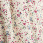Vintage Micro Blumen bedruckte Leinwand - Ribes y Casals
