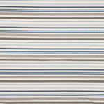 Bedrucktes Segeltuch Streifen Blau und Beige - Ribes y Casals