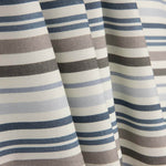 Bedrucktes Segeltuch Streifen Blau und Beige - Ribes y Casals