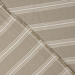Beige-Farbene Canvas-Jacke mit weißen Streifen - Ribes y Casals