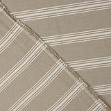 Beige-Farbene Canvas-Jacke mit weißen Streifen - Ribes y Casals