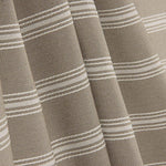 Beige-Farbene Canvas-Jacke mit weißen Streifen - Ribes y Casals