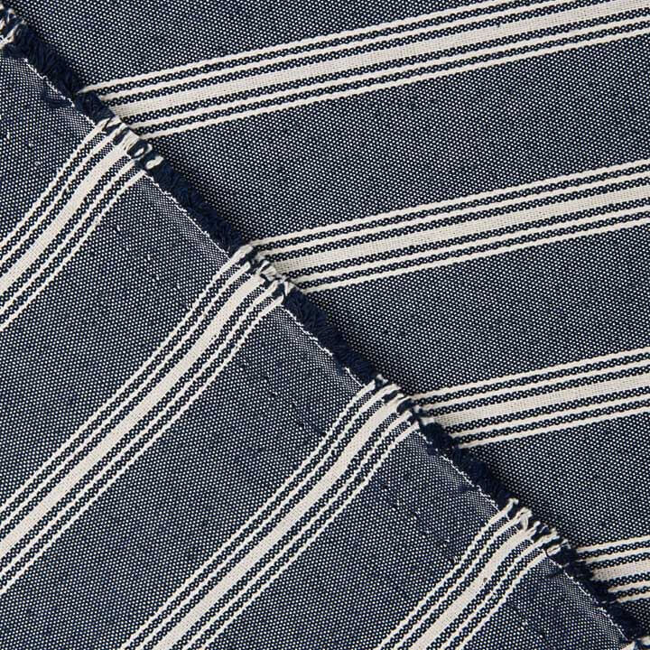 Marineblaues Canvas mit weißen Streifen - Ribes y Casals