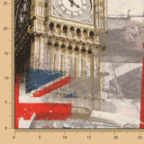 Bedrucktes London-Vintage-Canvas - Ribes y Casals