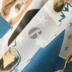 Bedrucktes Canvas „Rocker-Hunde“ - Ribes y Casals