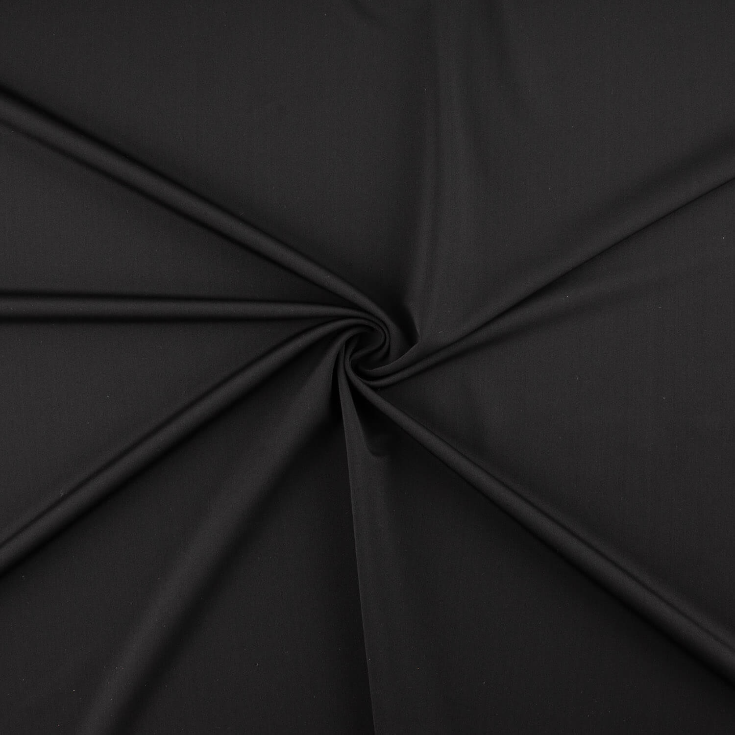 Lycra-Reststück, matt, schwarz – verschiedene Maße x Breite 150 cm - Ribes y Casals