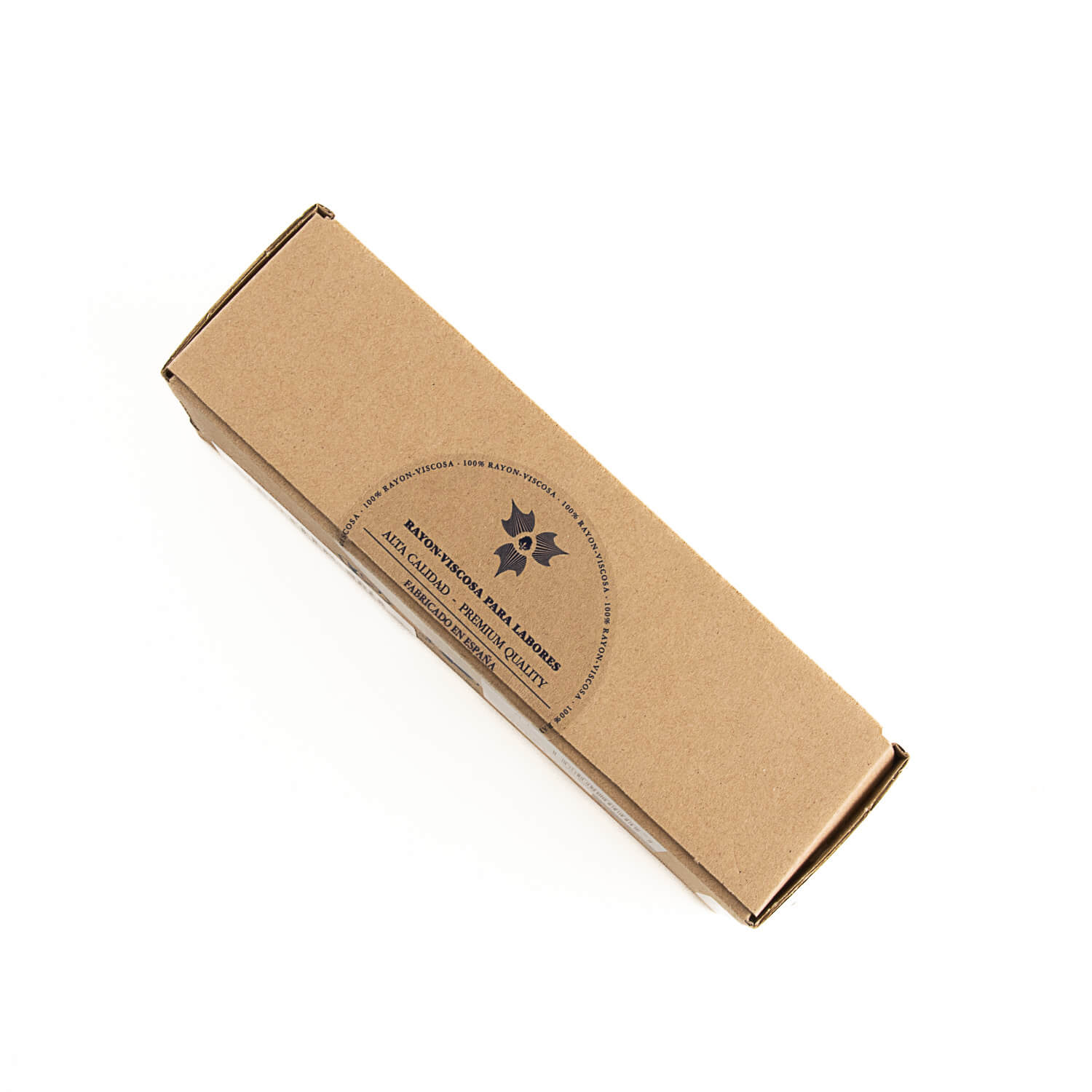 Seidenknäuel für Fransen, braun, 200 g – Rayon-Viskose-Garn - Ribes y Casals