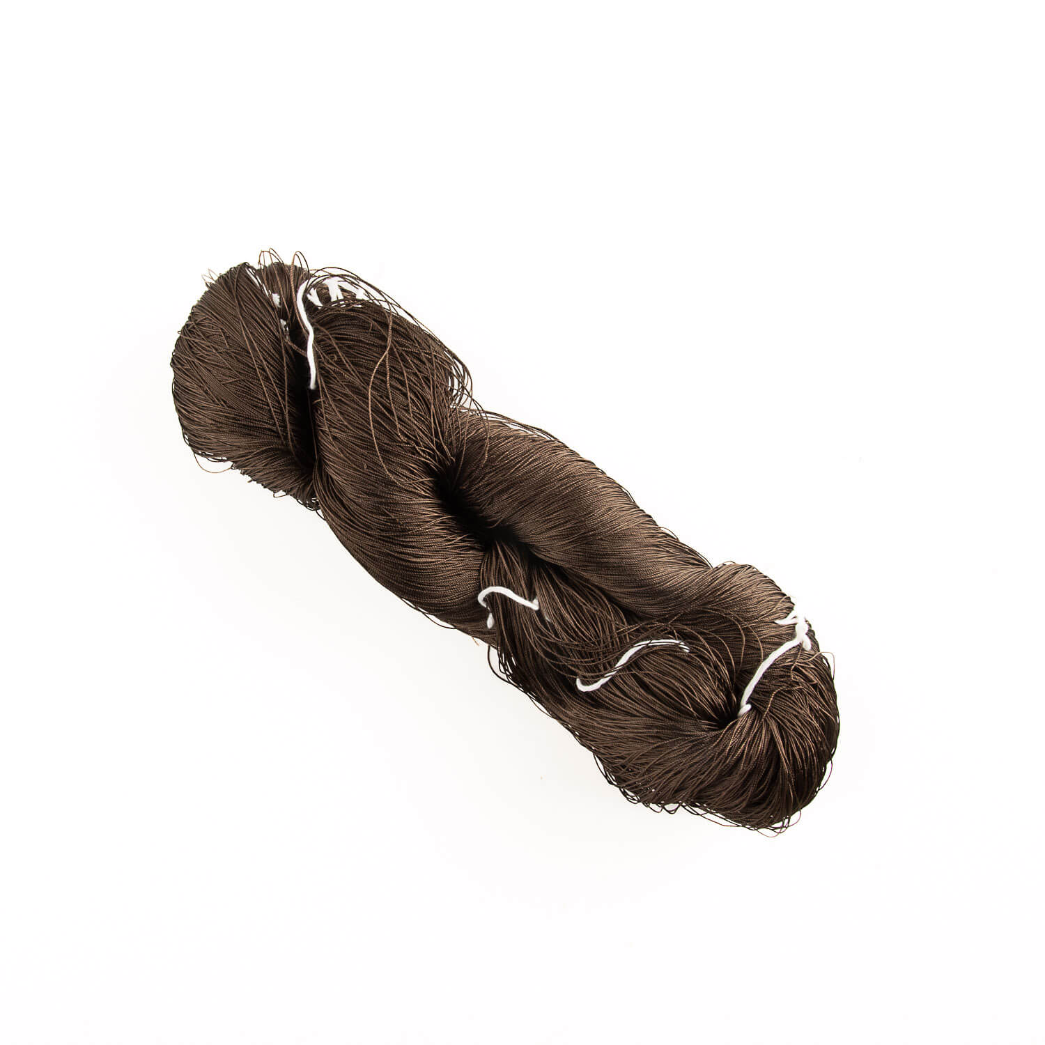 Seidenknäuel für Fransen, braun, 200 g – Rayon-Viskose-Garn - Ribes y Casals