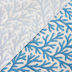 Tischdecke aus beschichtetem Stoff, Korallenblau - Ribes y Casals