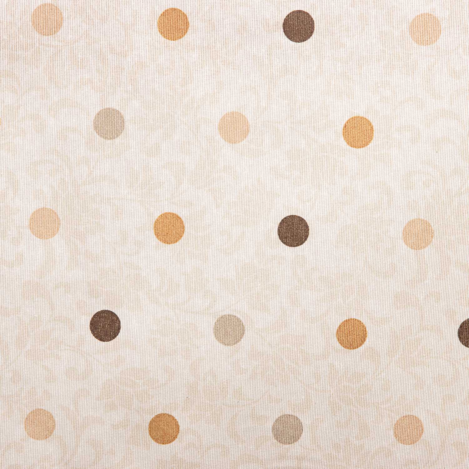 Tischtuch aus Harz Polka Dots Beige y Senf - Ribes y Casals
