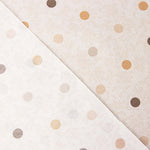 Tischtuch aus Harz Polka Dots Beige y Senf - Ribes y Casals