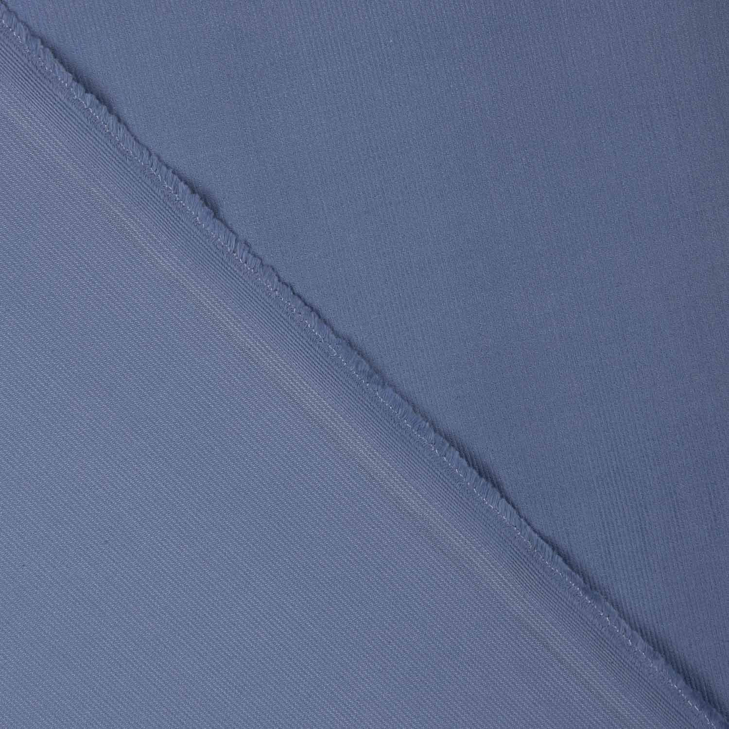 Feines Microfleece Baumwolle Blau Denim - Ribes y Casals