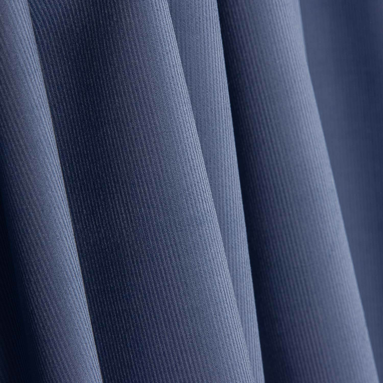 Feines Microfleece Baumwolle Blau Denim - Ribes y Casals