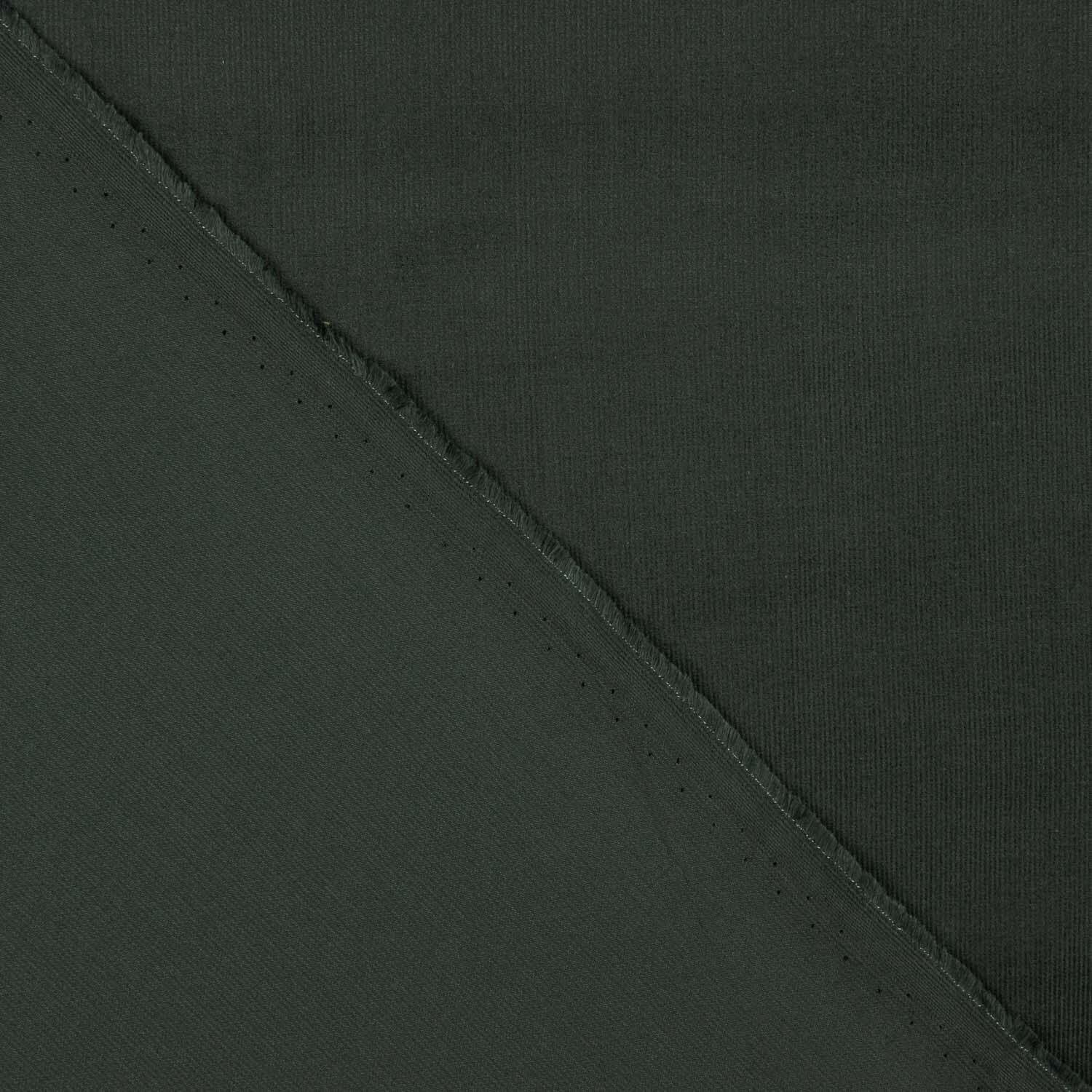 Feines Microfleece Baumwolle Grau Grünlich Grau - Ribes y Casals