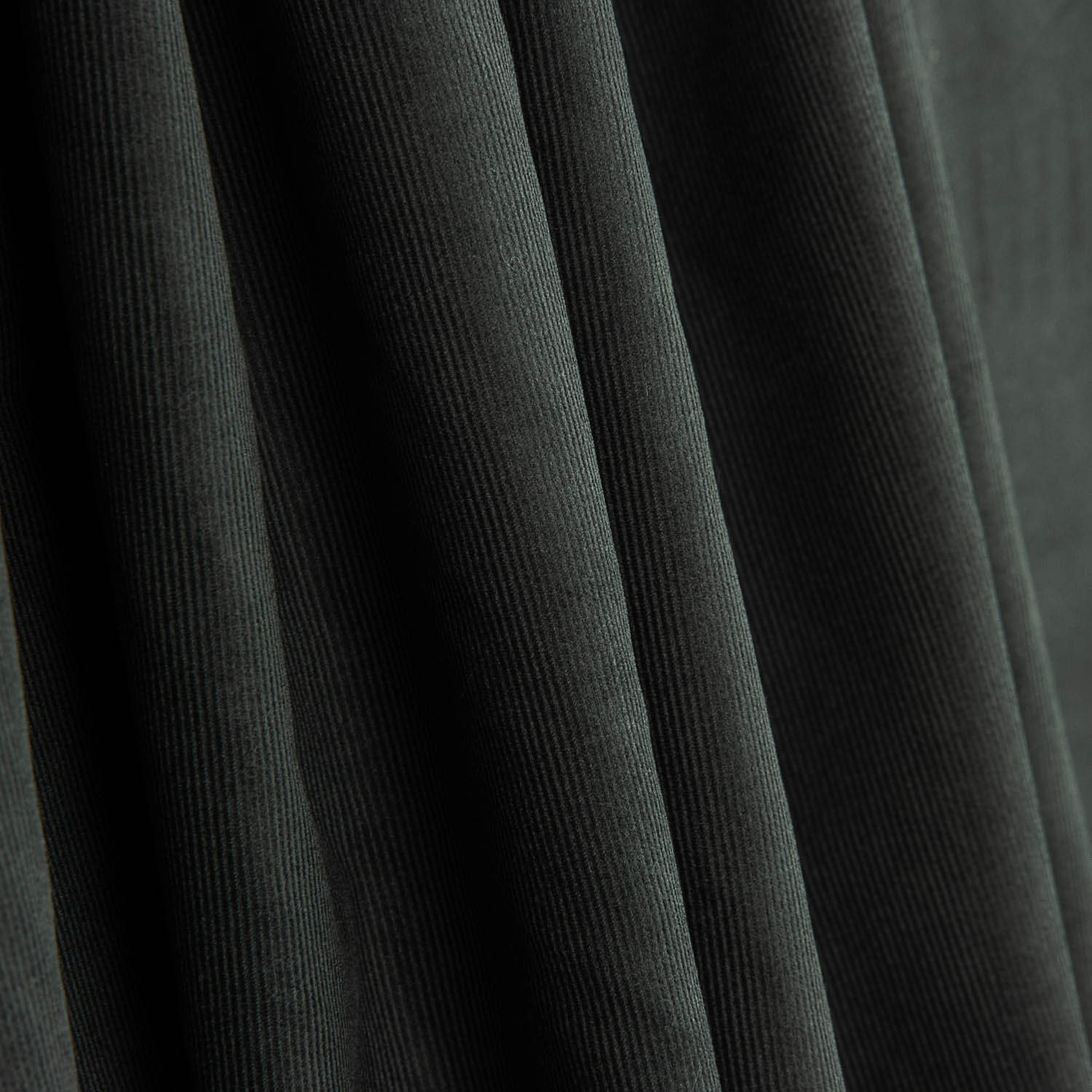 Feines Microfleece Baumwolle Grau Grünlich Grau - Ribes y Casals
