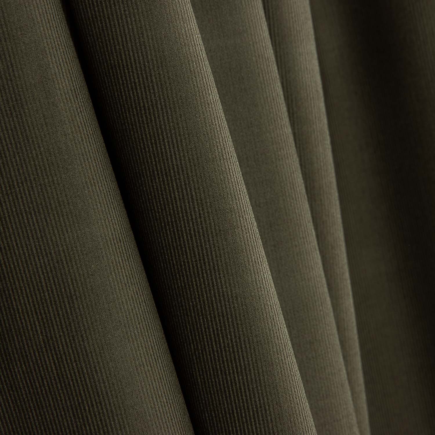 Feines Microfleece Baumwolle Khaki Grün - Ribes y Casals