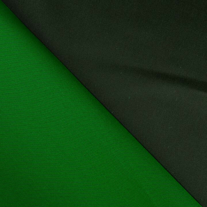 Wendbarer Mikado-Satin in Grün und Schwarz mit Farbwechsel - Ribes y Casals