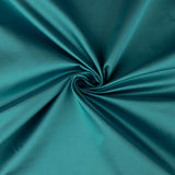 Wendbarer Mikado-Satin in Türkisblau und Braun - Ribes y Casals