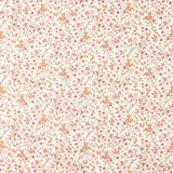 Baumwoll-Musselin-Stoffrest mit Mini-Rosenmuster – verschiedene Maße x 150 cm breit - Ribes y Casals