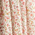 Baumwoll-Musselin-Stoffrest mit Mini-Rosenmuster – verschiedene Maße x 150 cm breit - Ribes y Casals