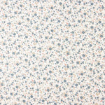 Vintage Blau Blume Baumwolle Musselin Retalina Vintage 100 x 150 cm - Ribes y Casals