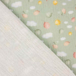 Baumwolle Musselin Wolken und Sonnen Pastell - Ribes y Casals