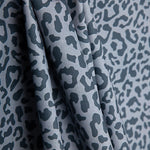 Bedrucktes Perkal „Nairobi“ in Marineblau und Grau mit Maritim-Muster - Ribes y Casals