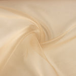 Beigefarbener Polyester-Organza - Ribes y Casals