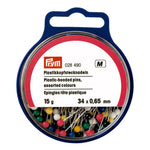 Kunststoffnadeln mit Kopf 0,65 x 34 mm Mehrfarbig - Ribes y Casals
