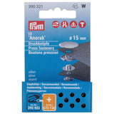 Anorak Prym Druckknöpfe Ersatzteil 390321 15 mm - Ribes y Casals