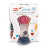 Druckknöpfe Color Snaps Mini Prym Love 9 mm – 72 Stück - Ribes y Casals