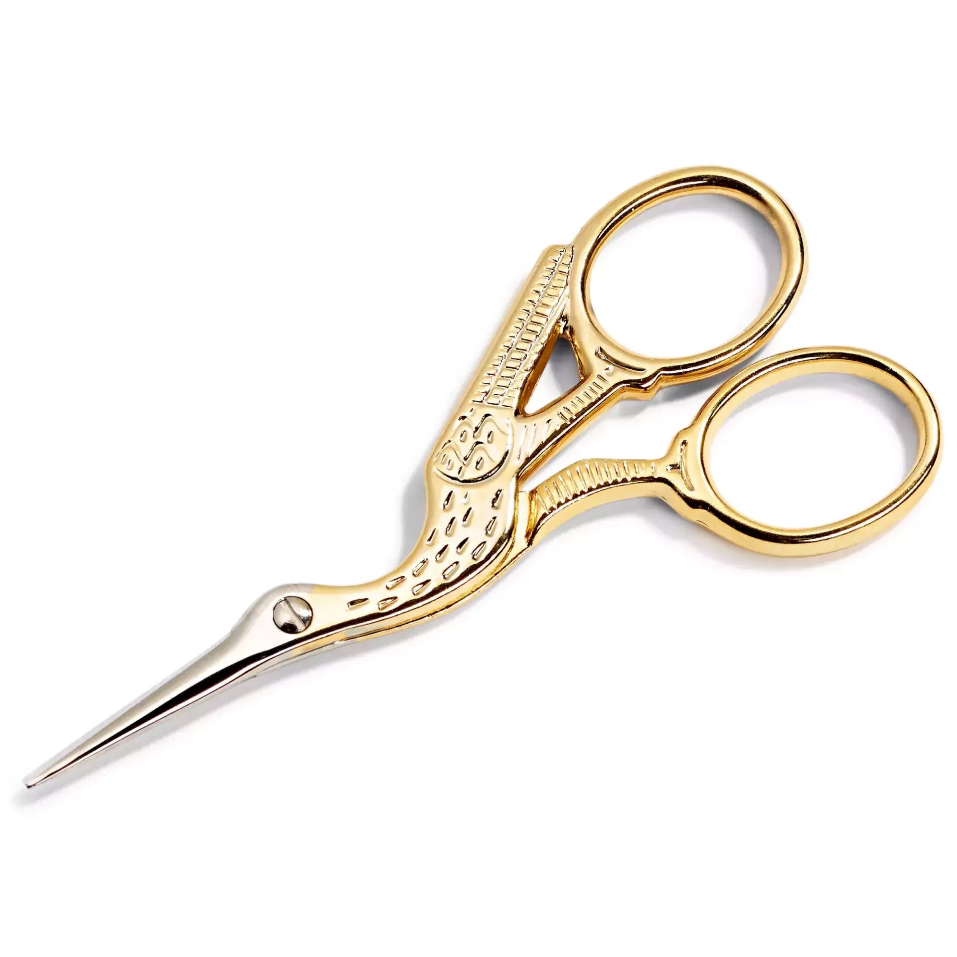 Prym Storch-Stickschere 9 cm, goldfarben - Ribes y Casals