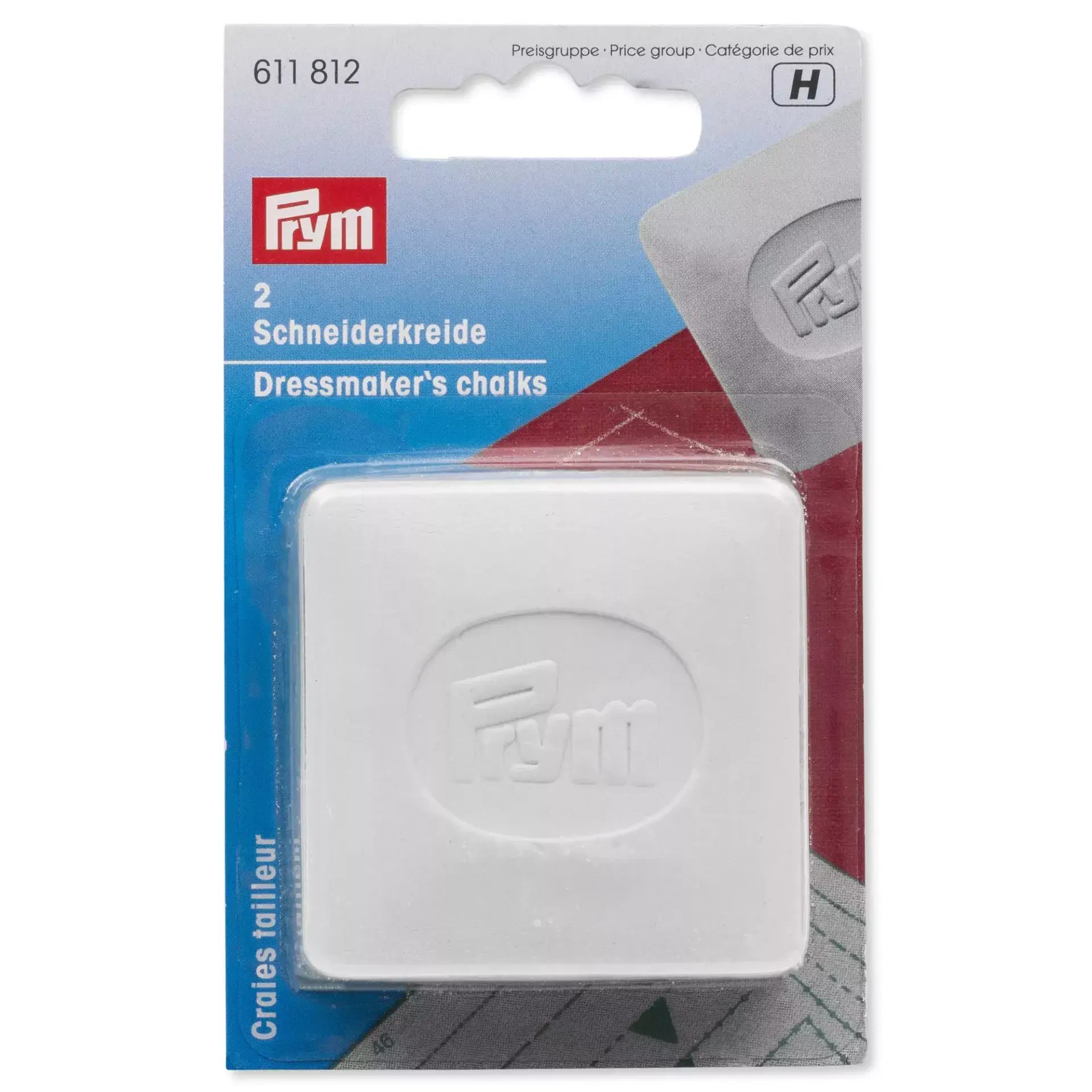Prym Schneiderkreide, weiß – 2er-Pack - Ribes y Casals