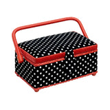 Polka Dots Nähbox Schwarz/Weiß Prym 612244 - Ribes y Casals