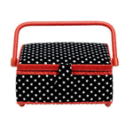 Polka Dots Nähbox Schwarz/Weiß Prym 612244 - Ribes y Casals