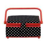 Polka Dots Nähbox Schwarz/Weiß Prym 612244 - Ribes y Casals