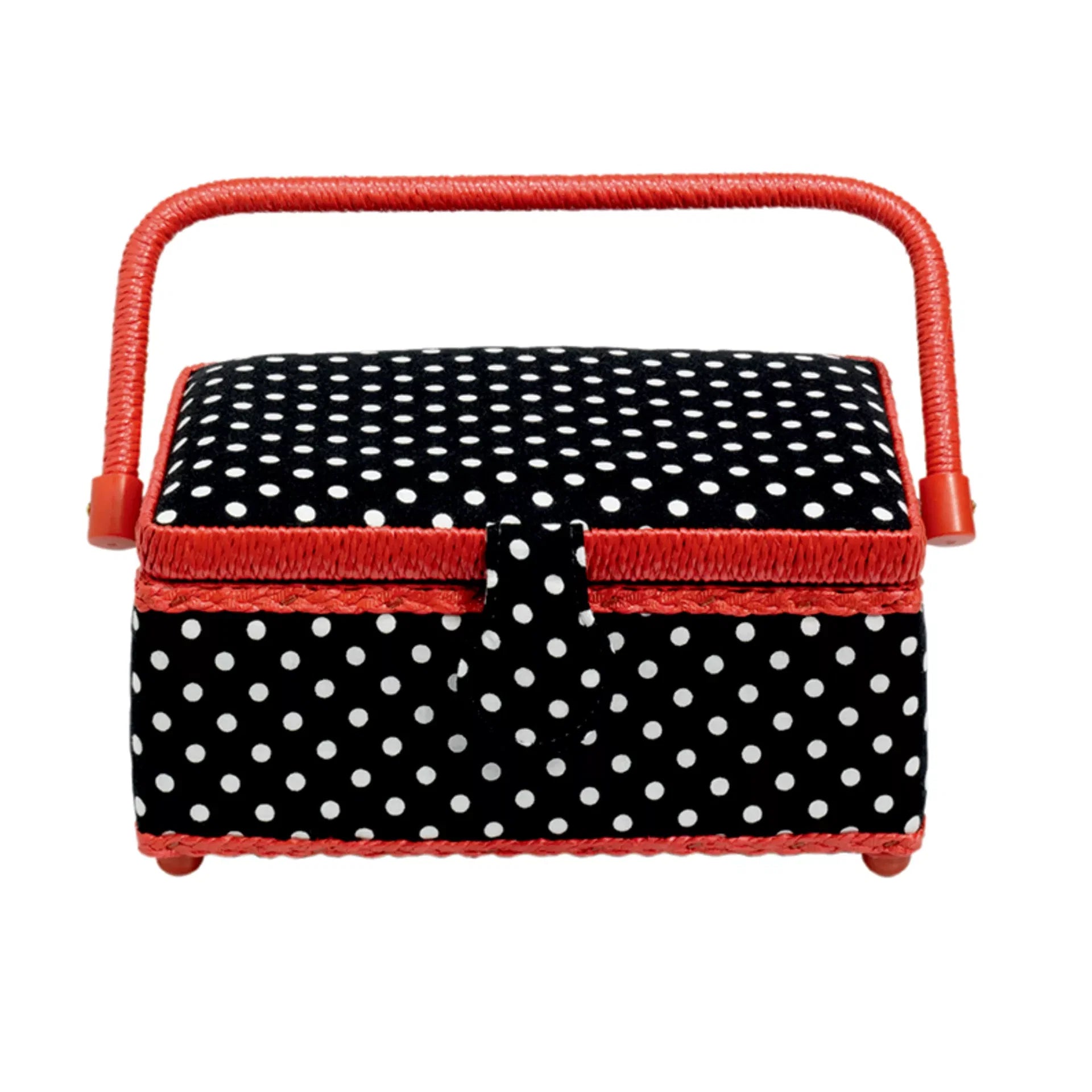 Polka Dots Nähbox Schwarz/Weiß Prym 612244 - Ribes y Casals