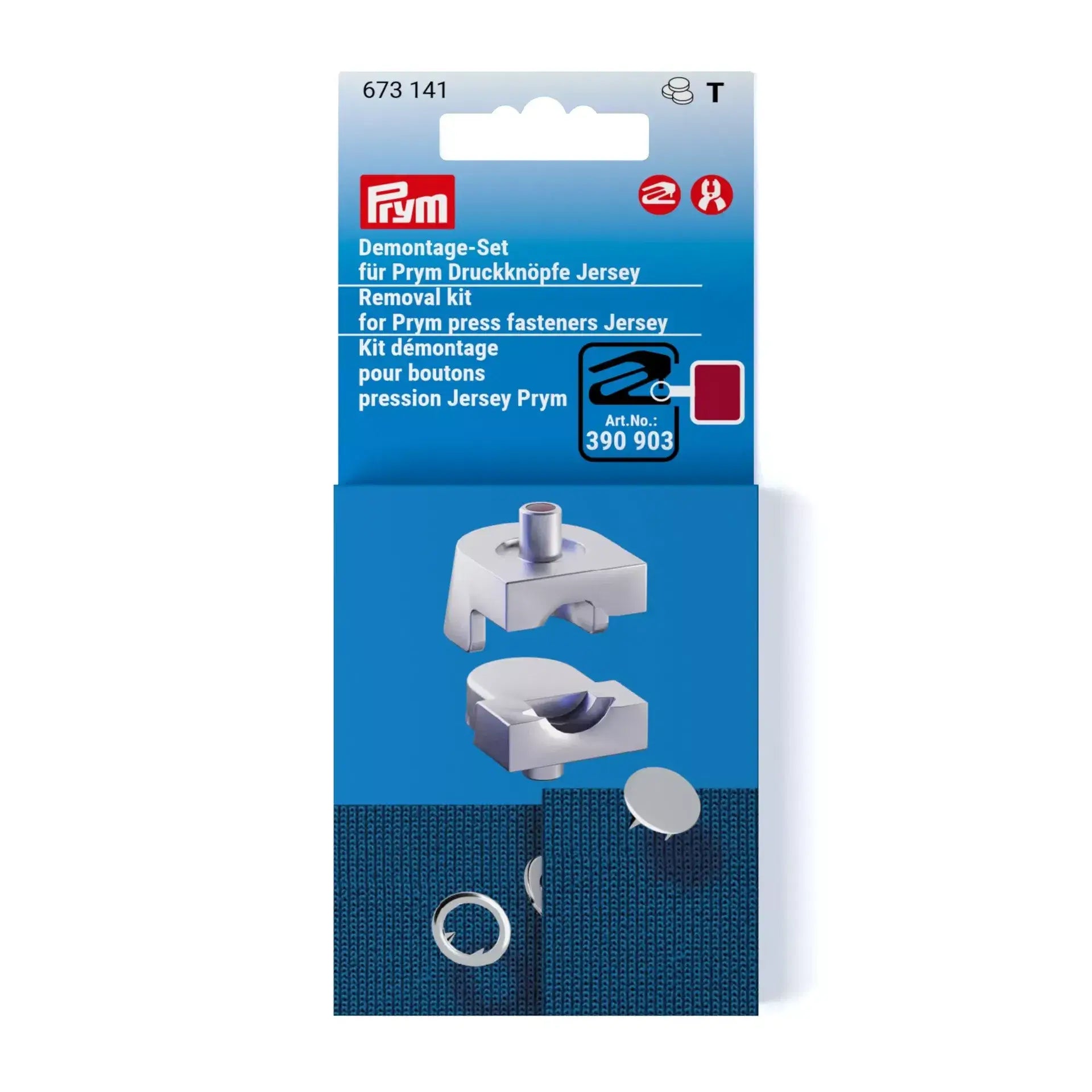 Prym-Knopfentfernungsset für Jersey 8 und 10 mm - Ribes y Casals