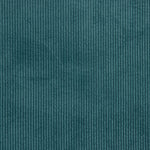 Cordstoff mit Waschung in Petrolblau - Ribes y Casals