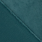 Cordstoff mit Waschung in Petrolblau - Ribes y Casals