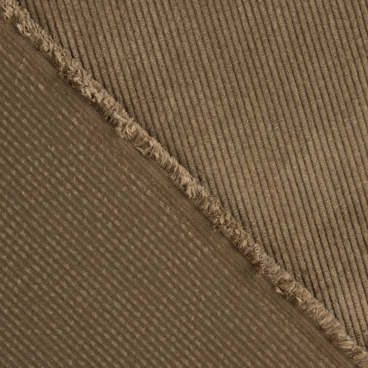 Cordstoff-Cord in Braun mit Waschung - Ribes y Casals